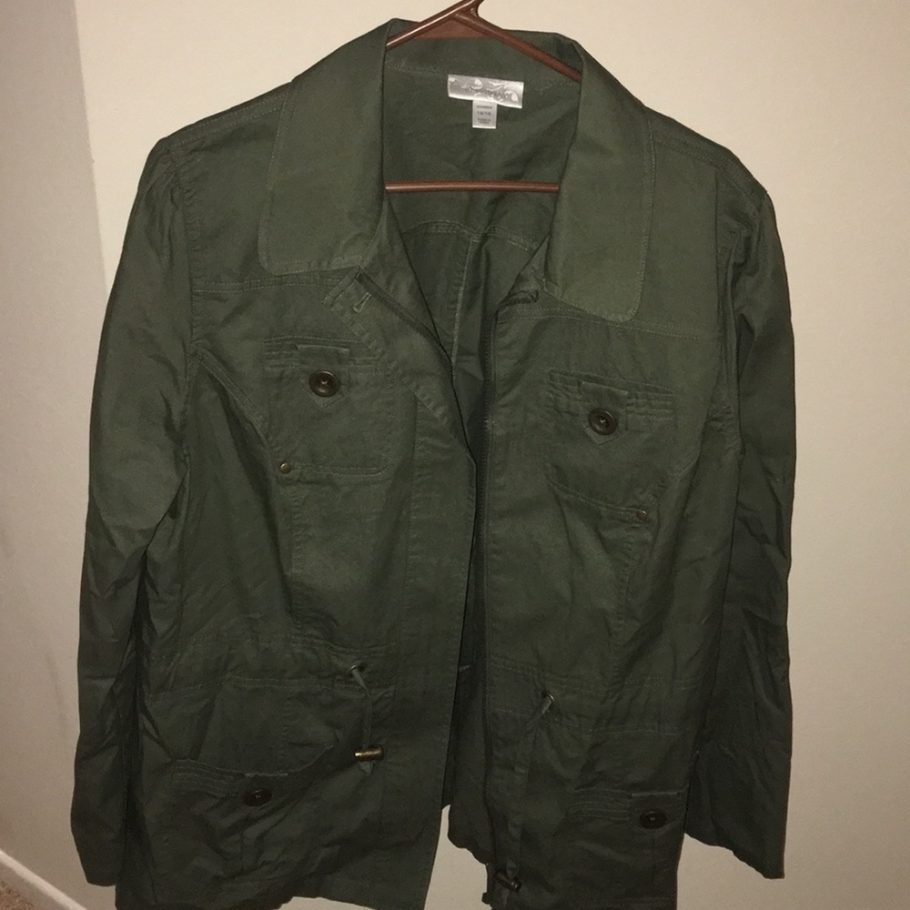 Dress Barn Army Jacket